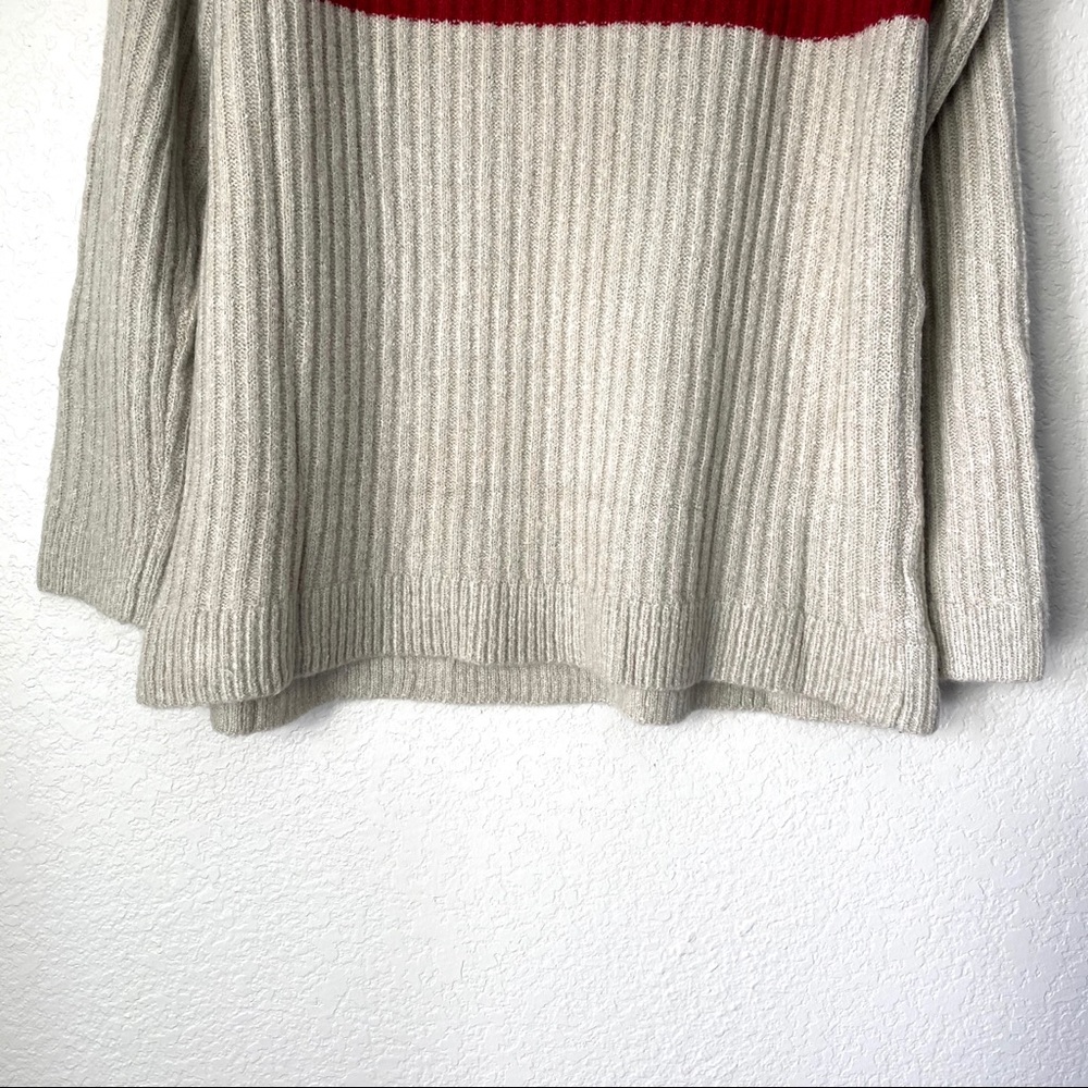 EASEL •Collegiate• Super Soft Striped Sweater NWT - Picture 6 of 8